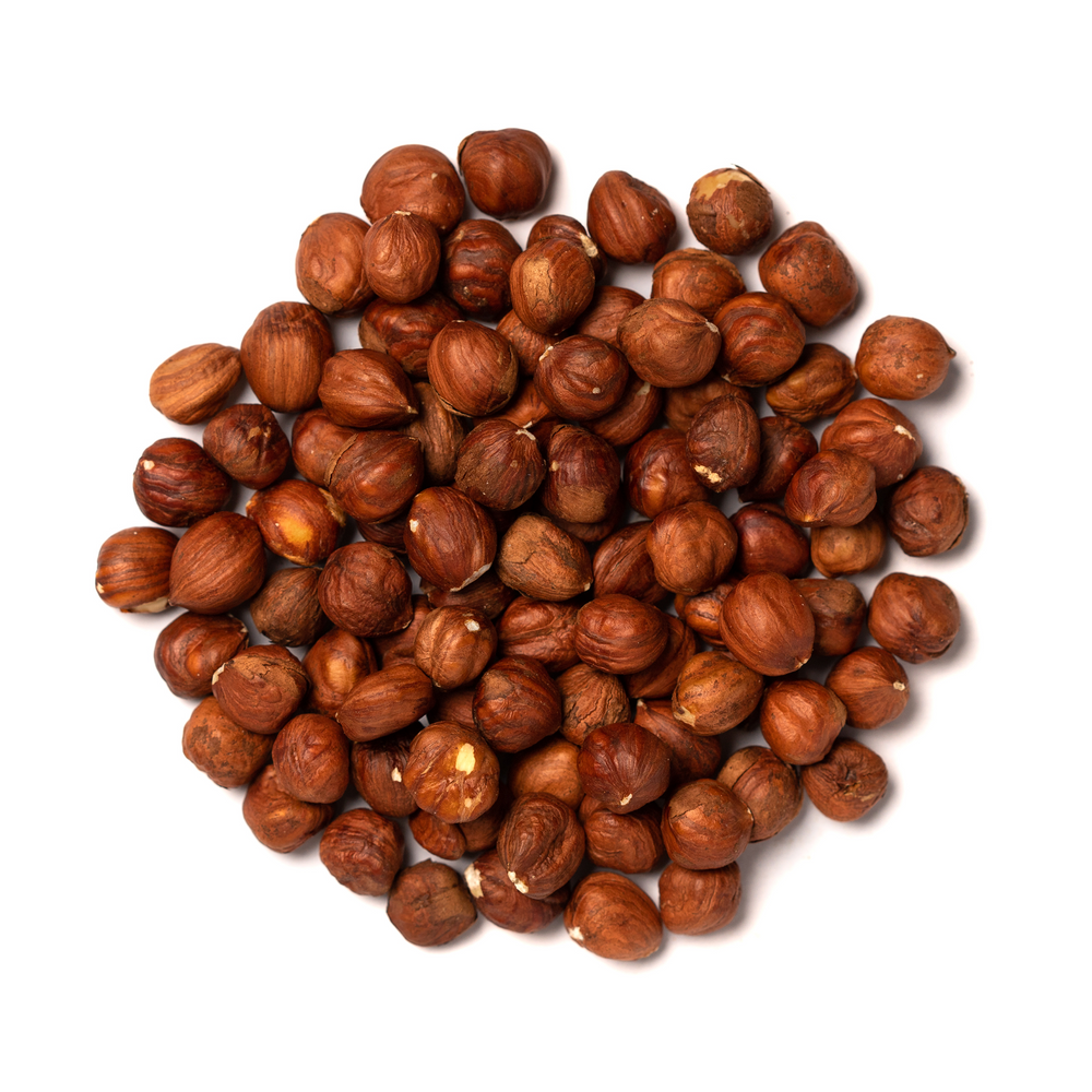 Natural shelled hazelnuts