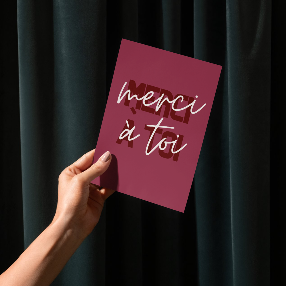 Thank You Card - Customizable