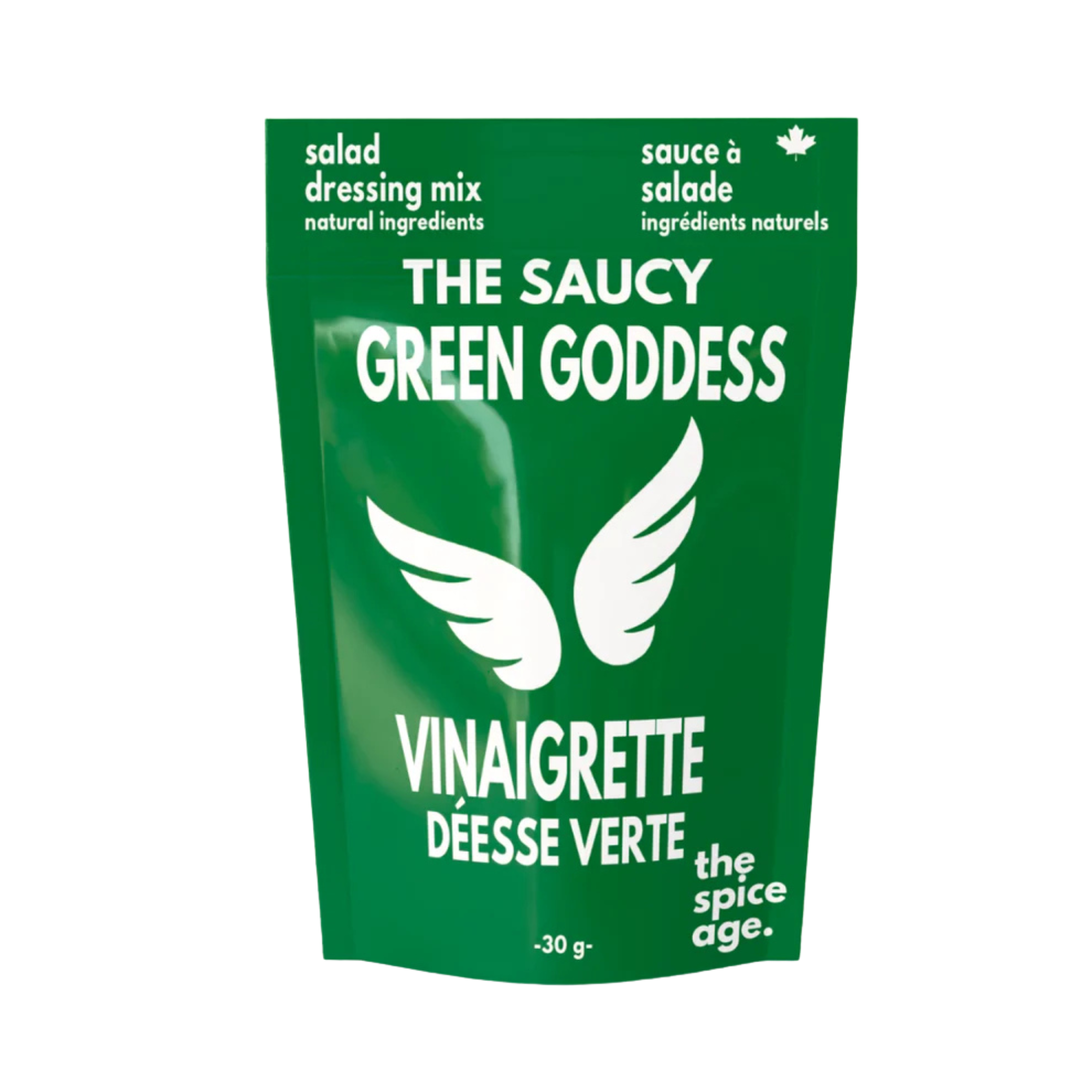 Mélange de Vinaigrette et Trempette Déesse Verte
