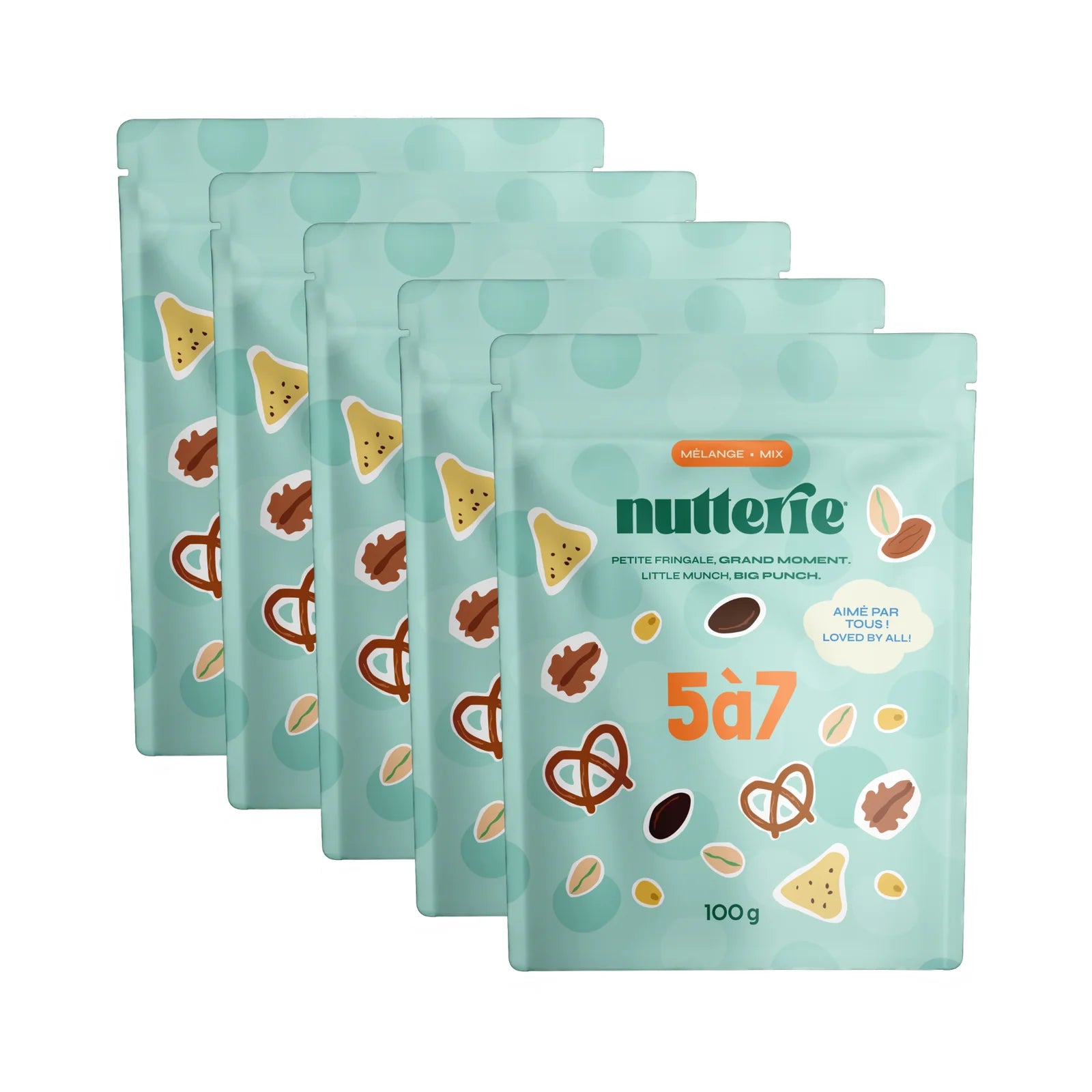 5 à 7 Mix (100g) X 5 by Nutterie