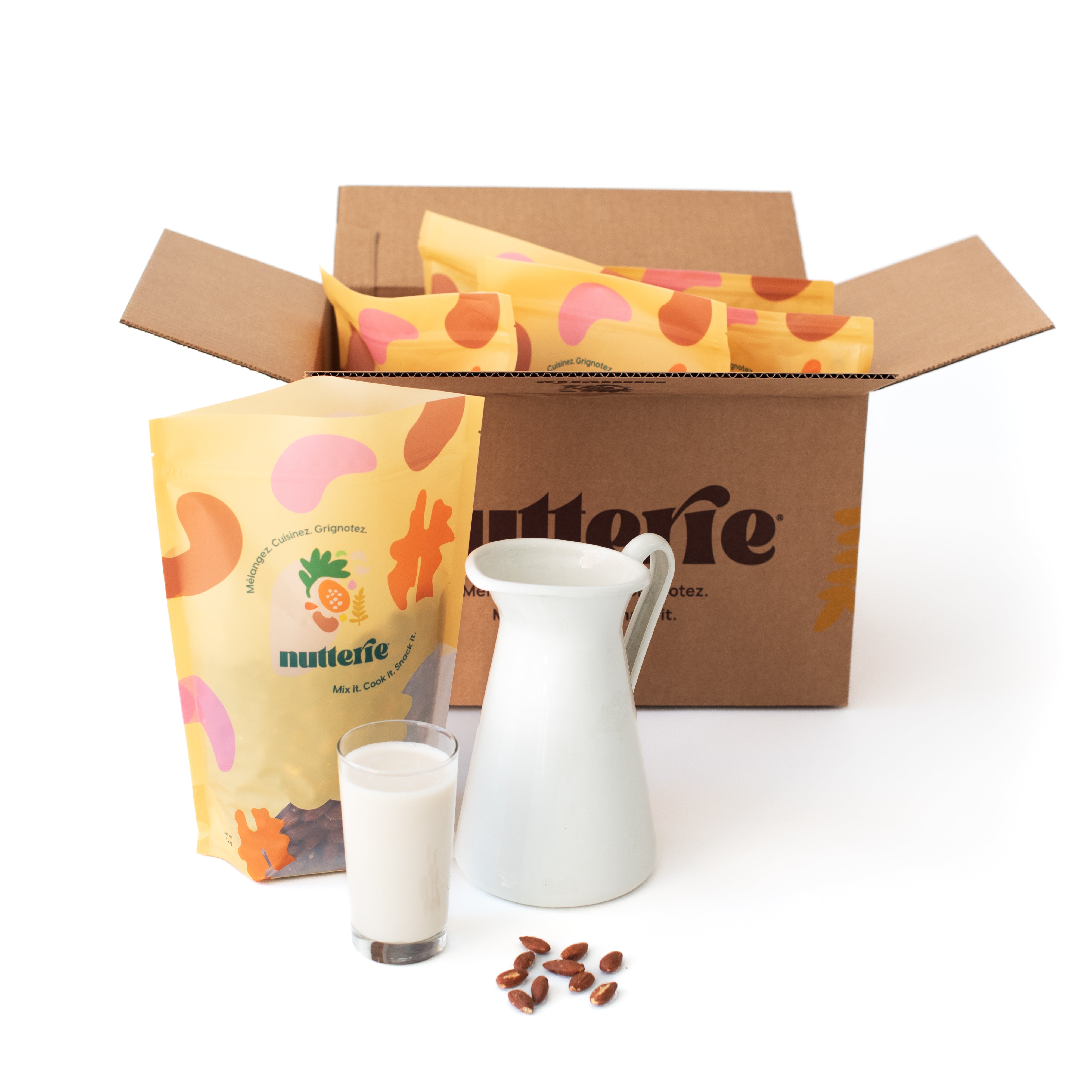 Almond Nut Milk Box