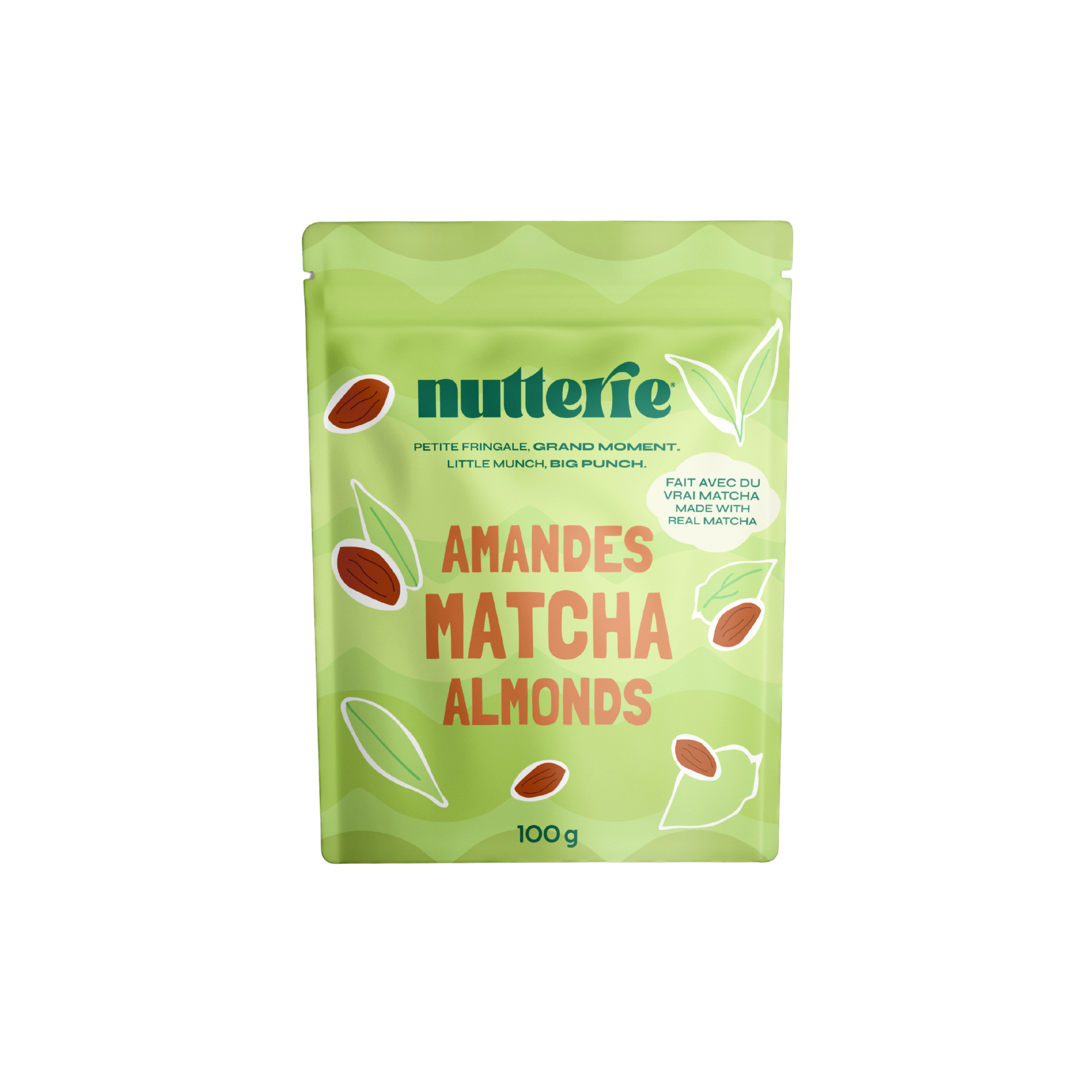 Amandes Matcha Almonds (100g)