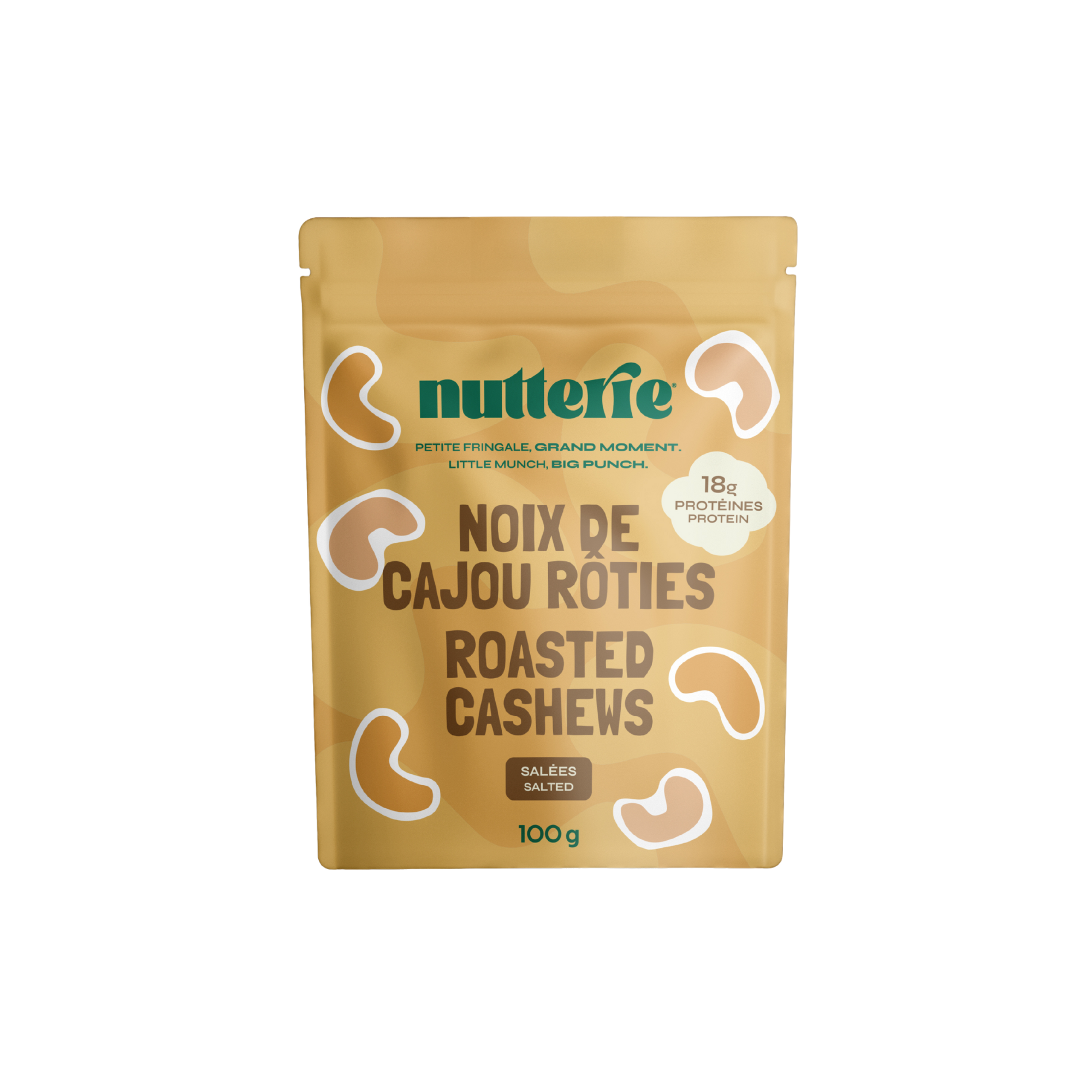 Roasted Salted Cashews (100g)
