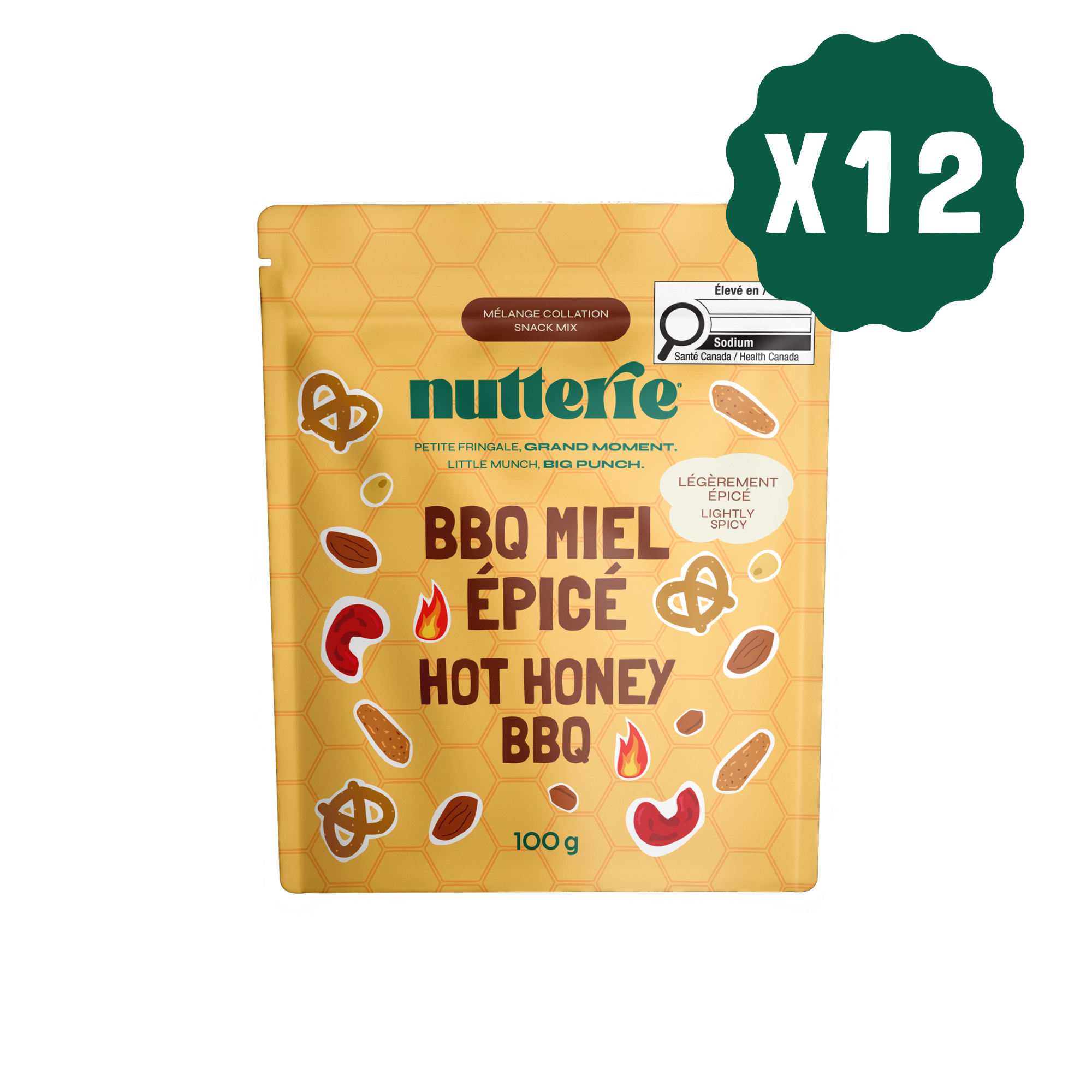 Hot Honey BBQ Mix (100g) - CASE of 12