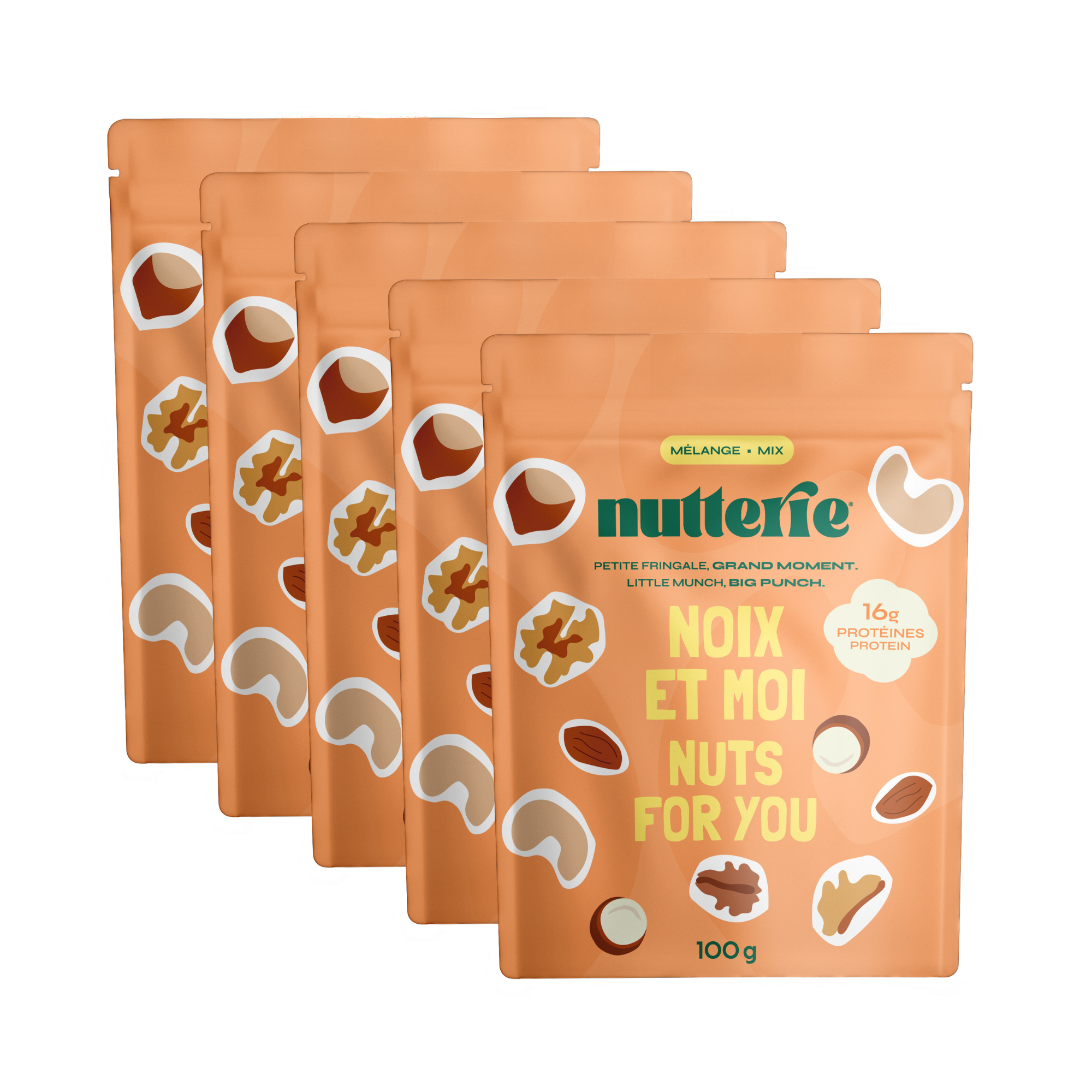 Nuts For You Mix (100g) X 5