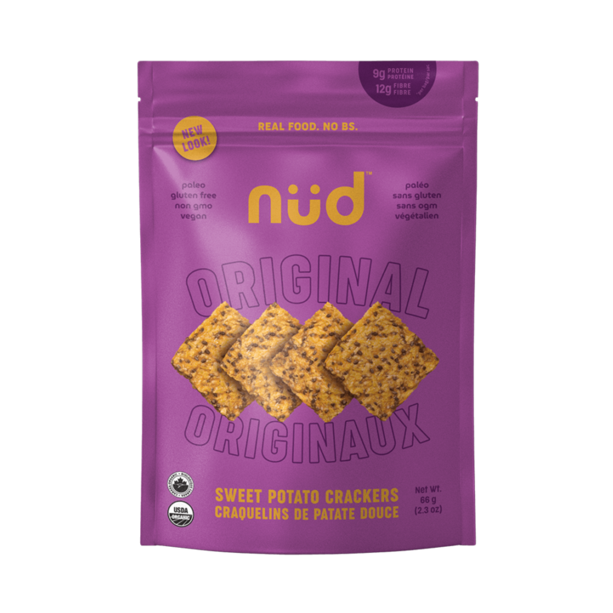 Craquelins de Patate Douce Nature