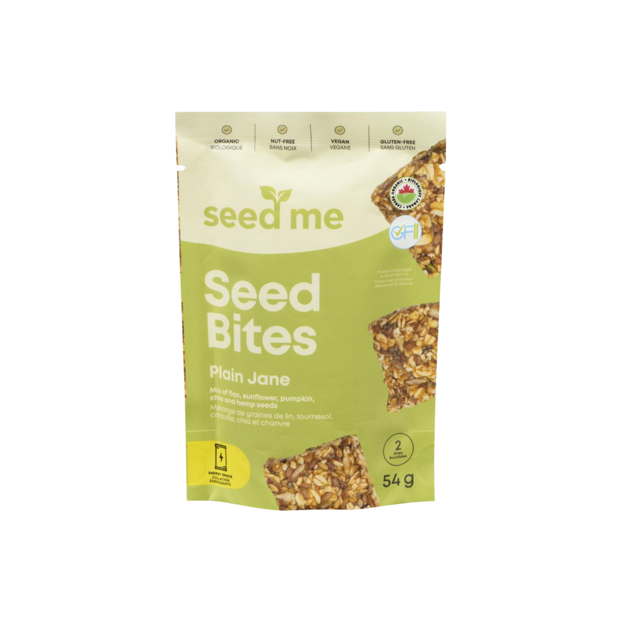Plain Jane Bouchées De Graines (54g)