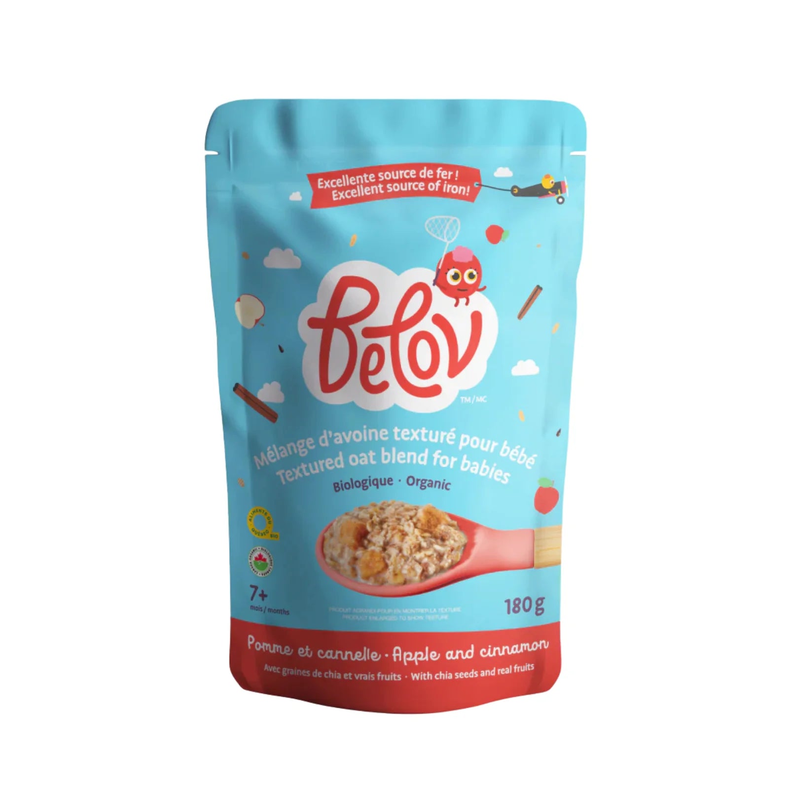 Apple & Cinnamon Oat Blend (Organic) by Nutterie