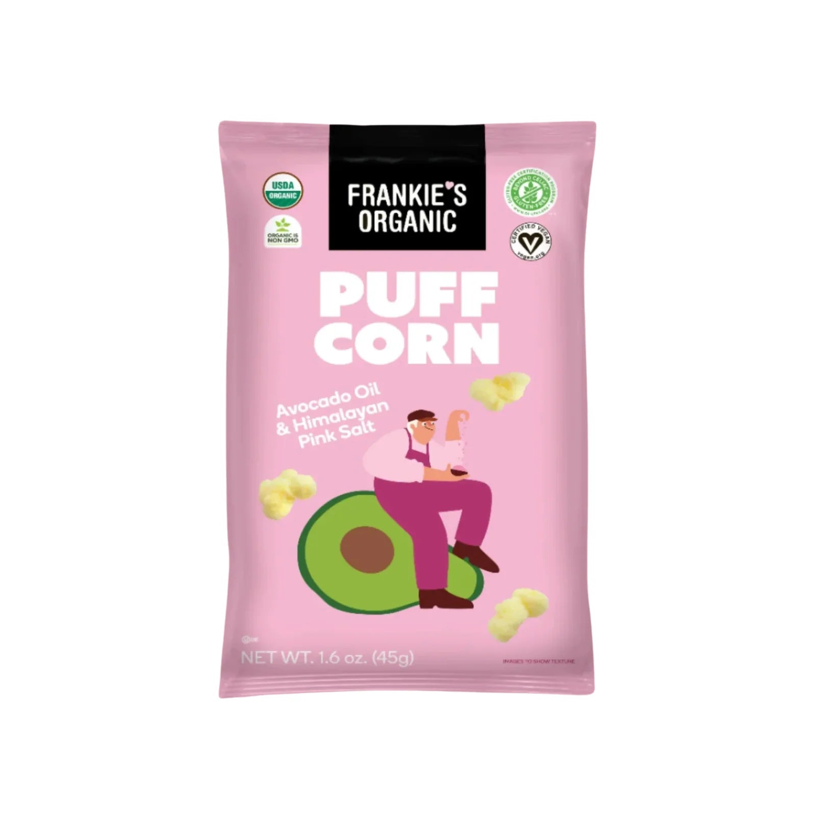 Avocado Oil & Himalayan Pink Salt Puffs by Nutterie