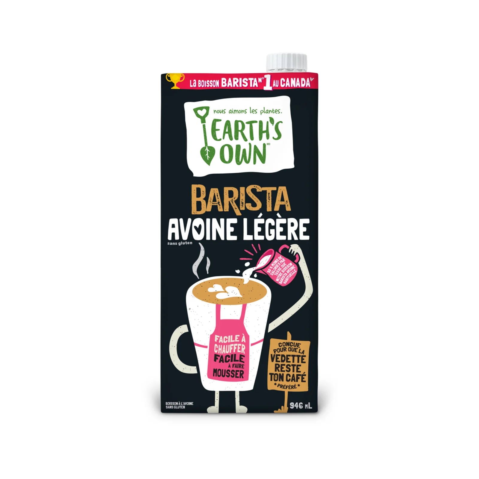 Barista Light Oat Milk by Nutterie
