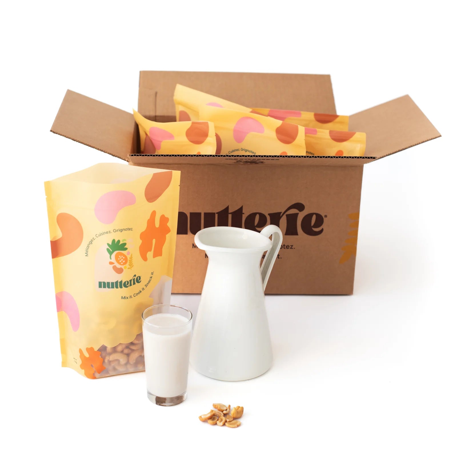 Cashew Nut Milk Box by Nutterie