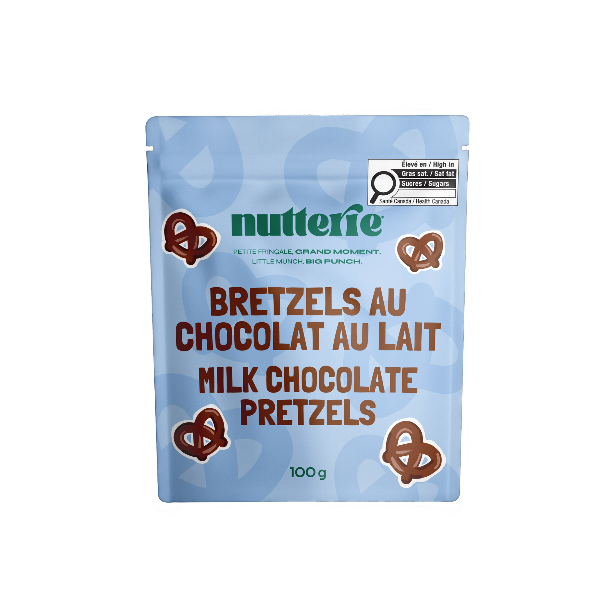 Milk Chocolate Pretzels (100g)