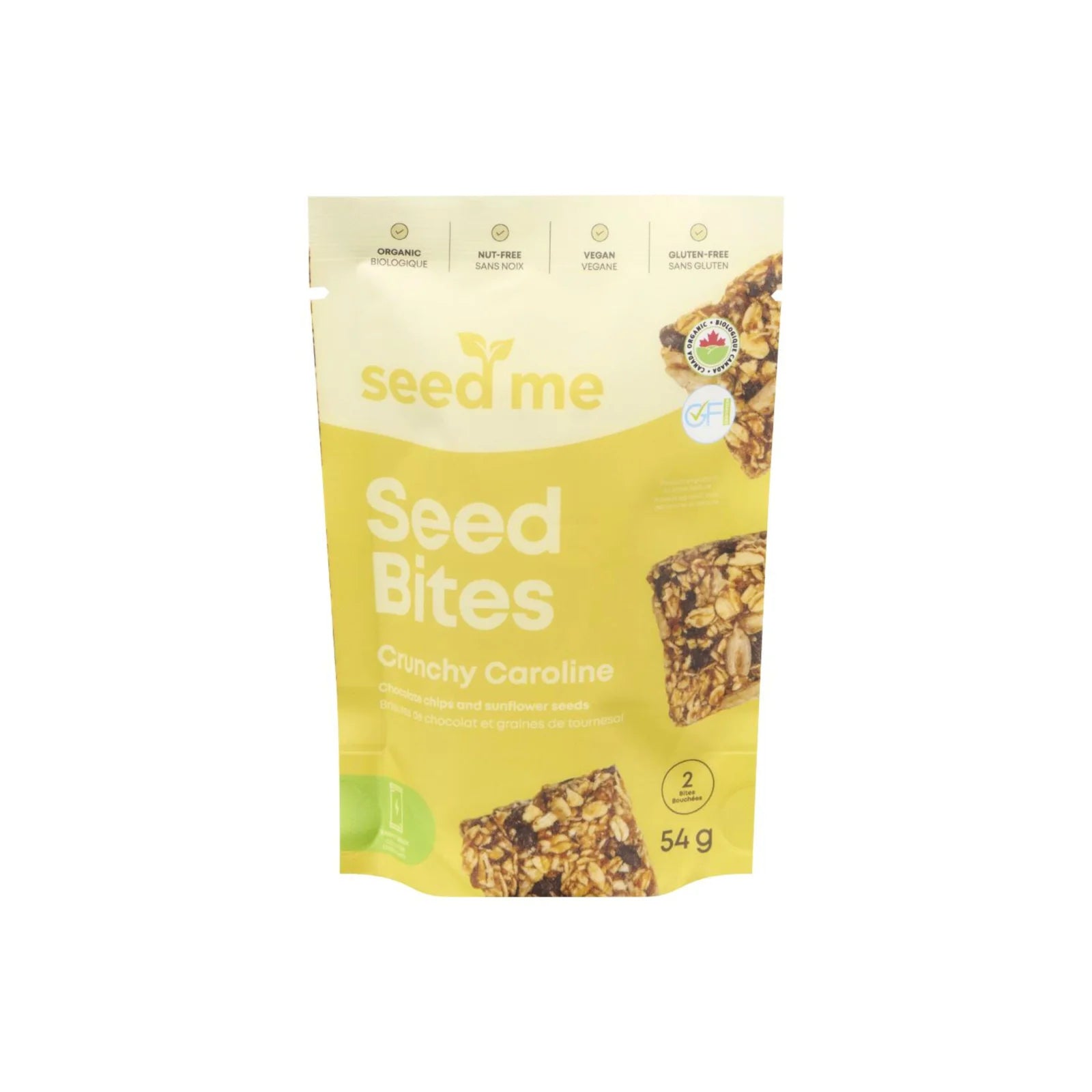 Crunchy Caroline Seed Bite (54g) by Nutterie