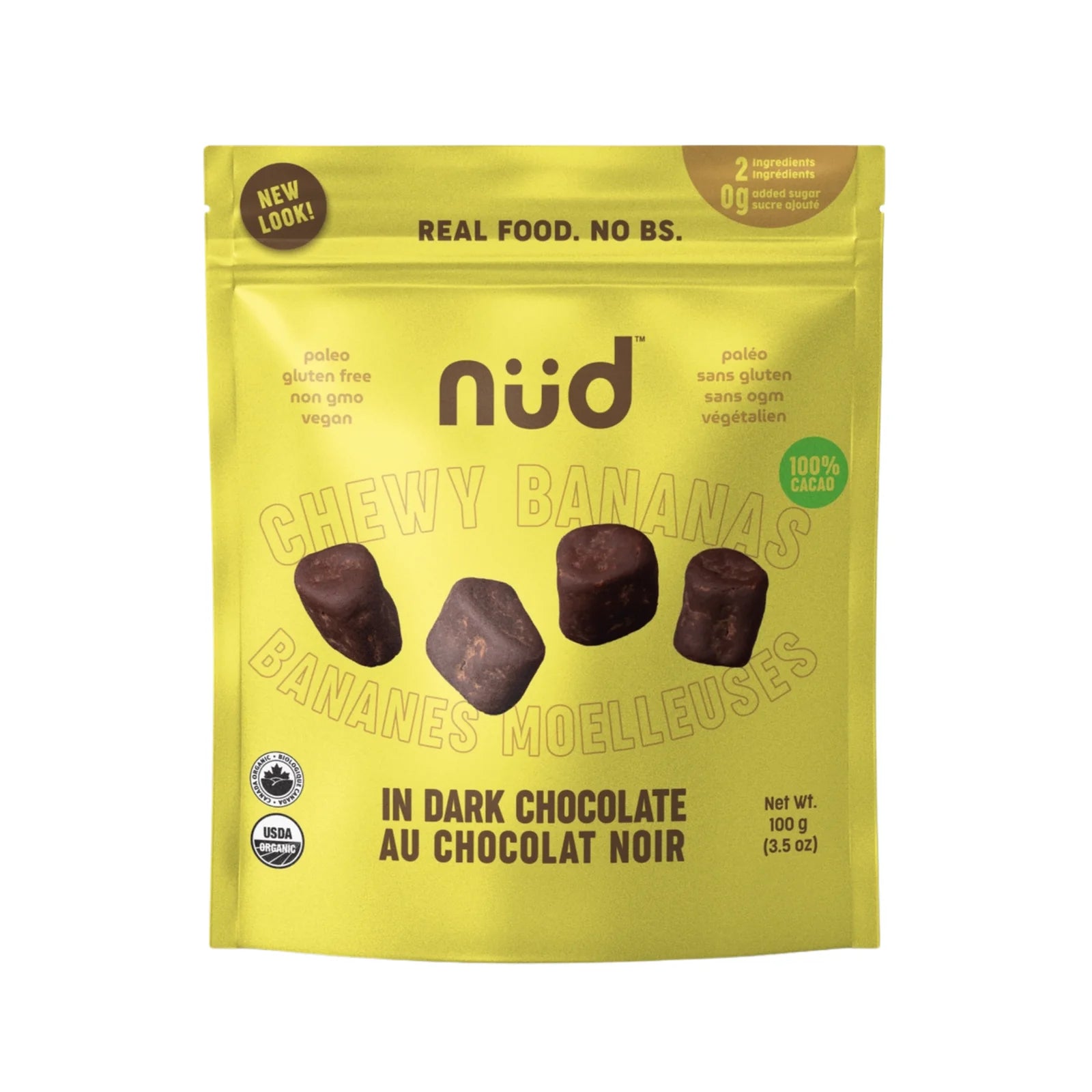 Dark Chocolate Banana Bites by Nutterie