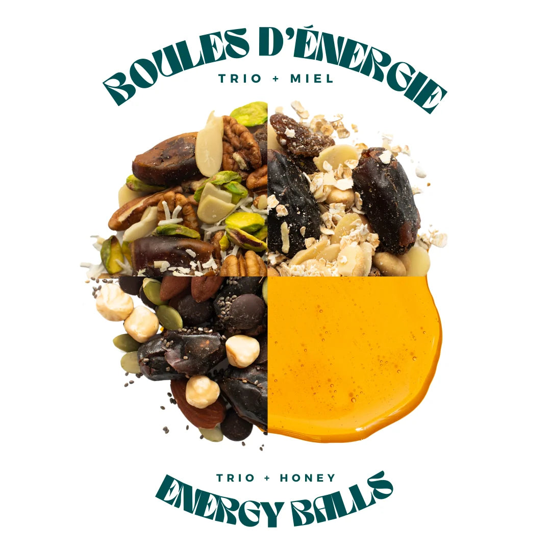 Energy Ball TRIO + Honey by Nutterie