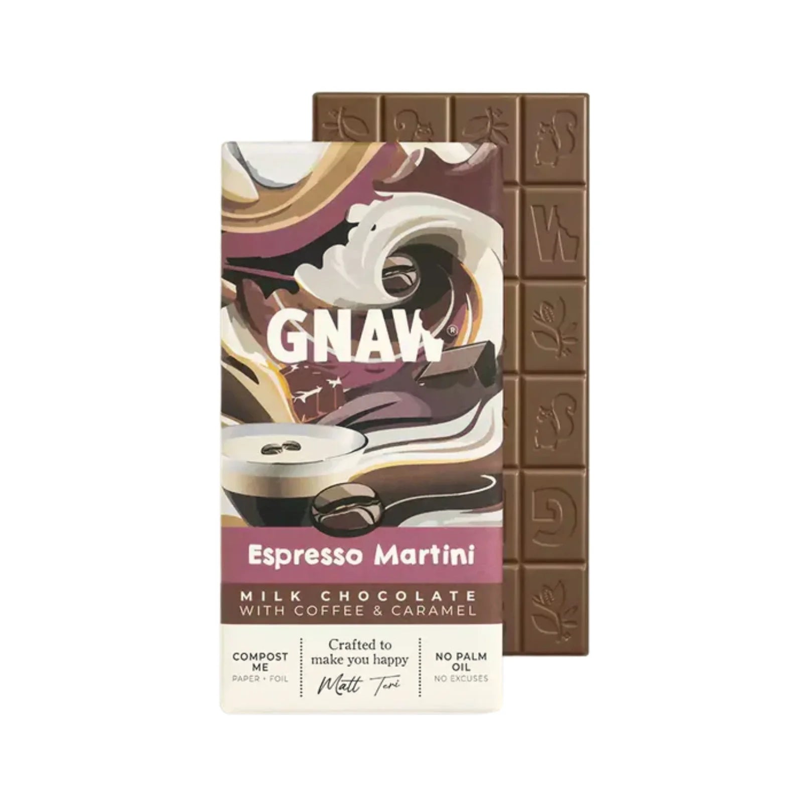 Espresso Martini Chocolate Bar by Nutterie
