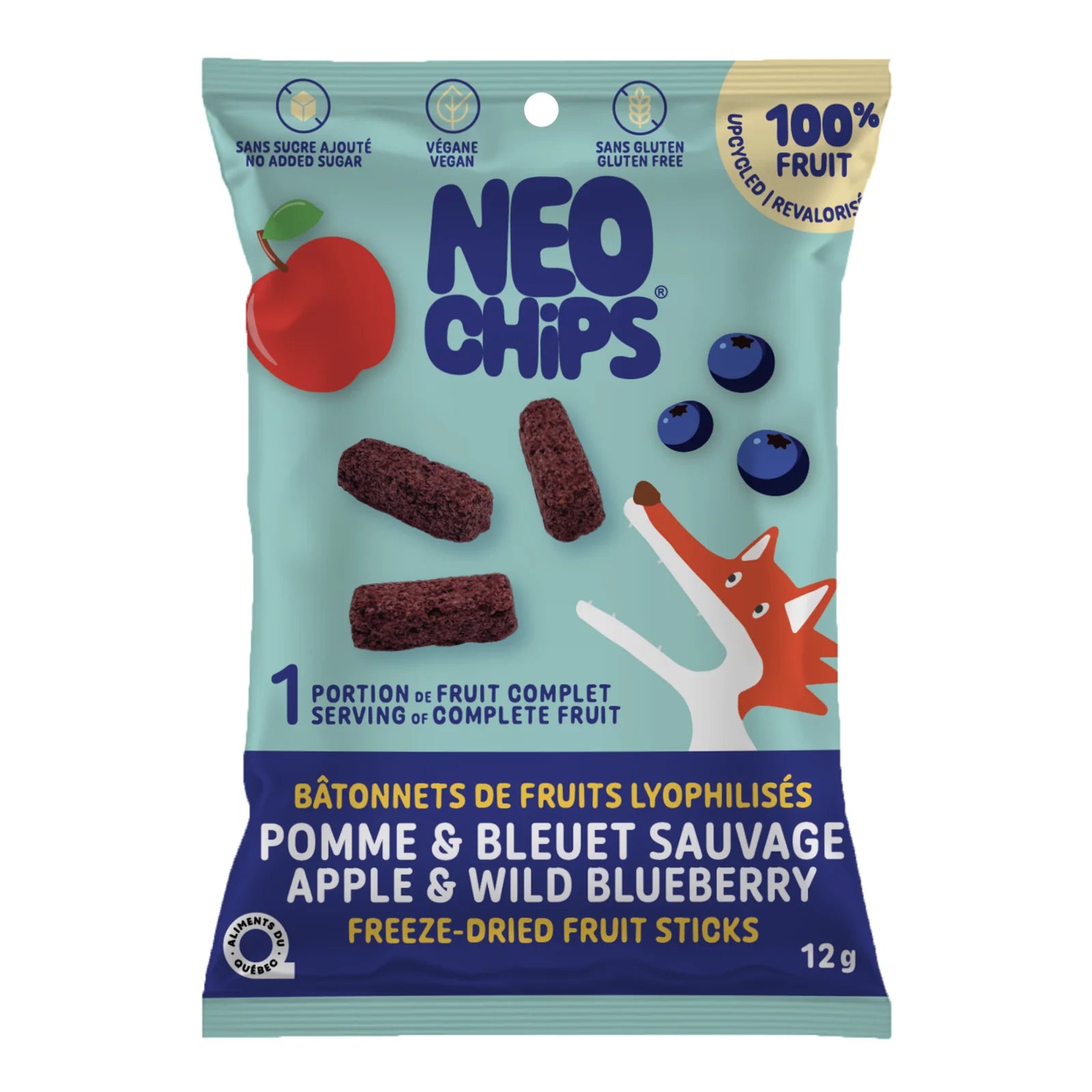 Freeze-Dried Apple & Wild Blueberry by Nutterie