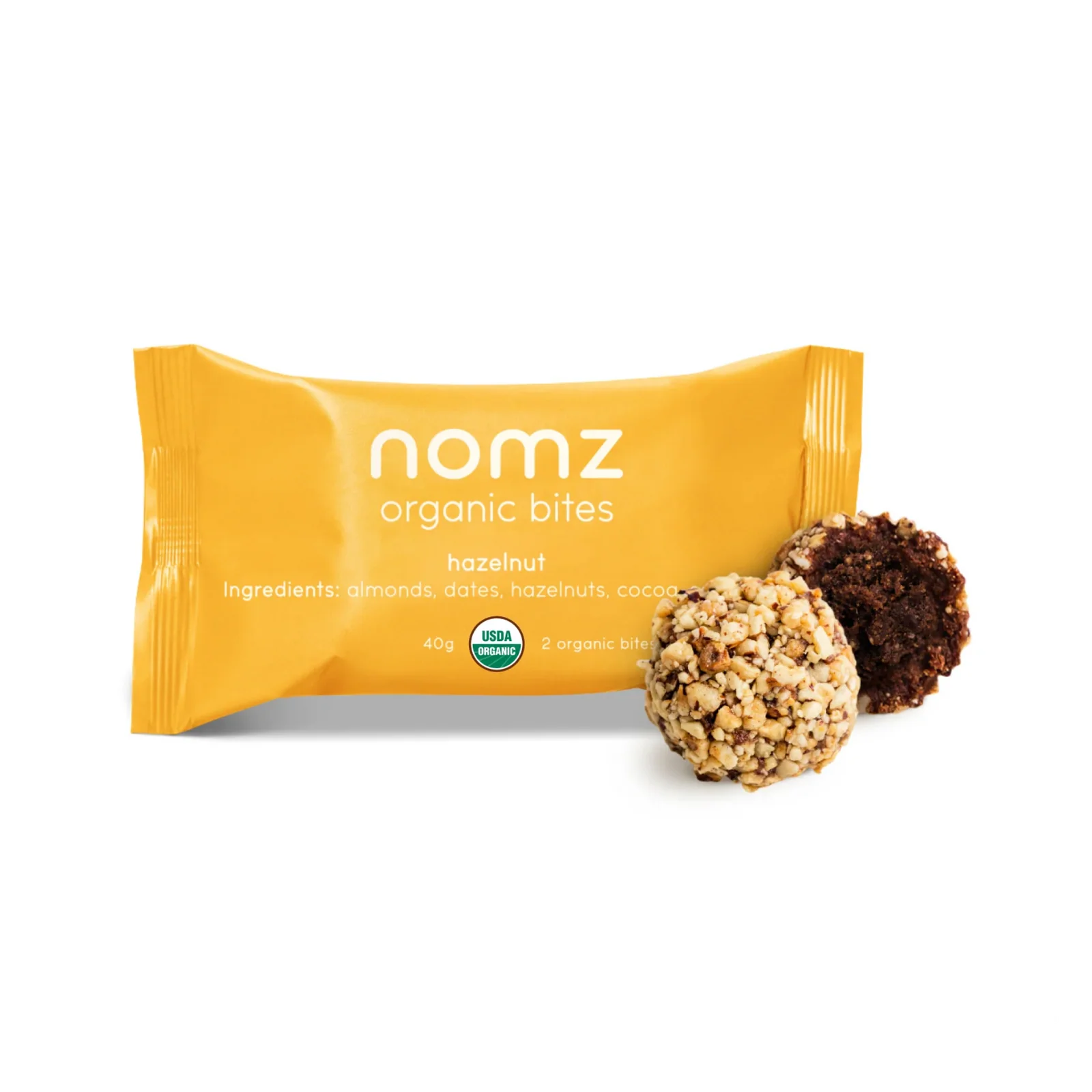 Hazelnut Organic Bites by Nutterie