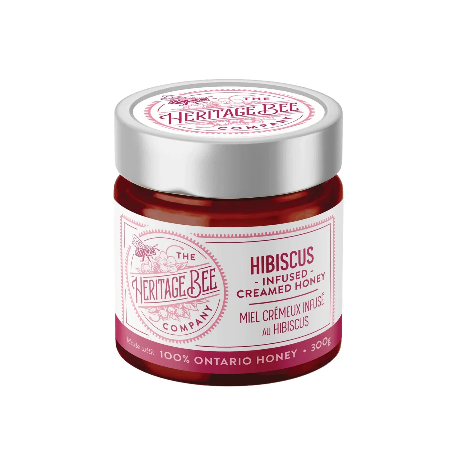 Hibiscus Creamed Honey by Nutterie