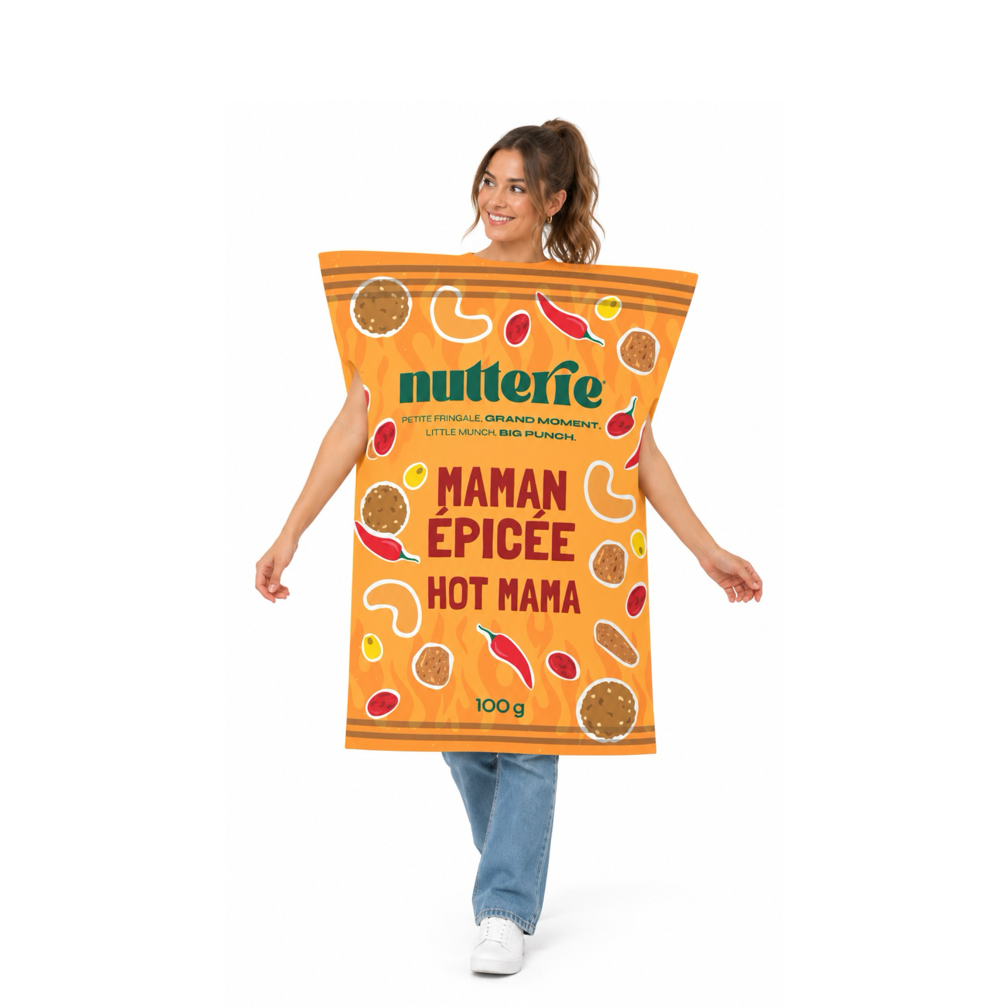 Maman Épicée Costume d'Halloween Adulte (Taille unique)