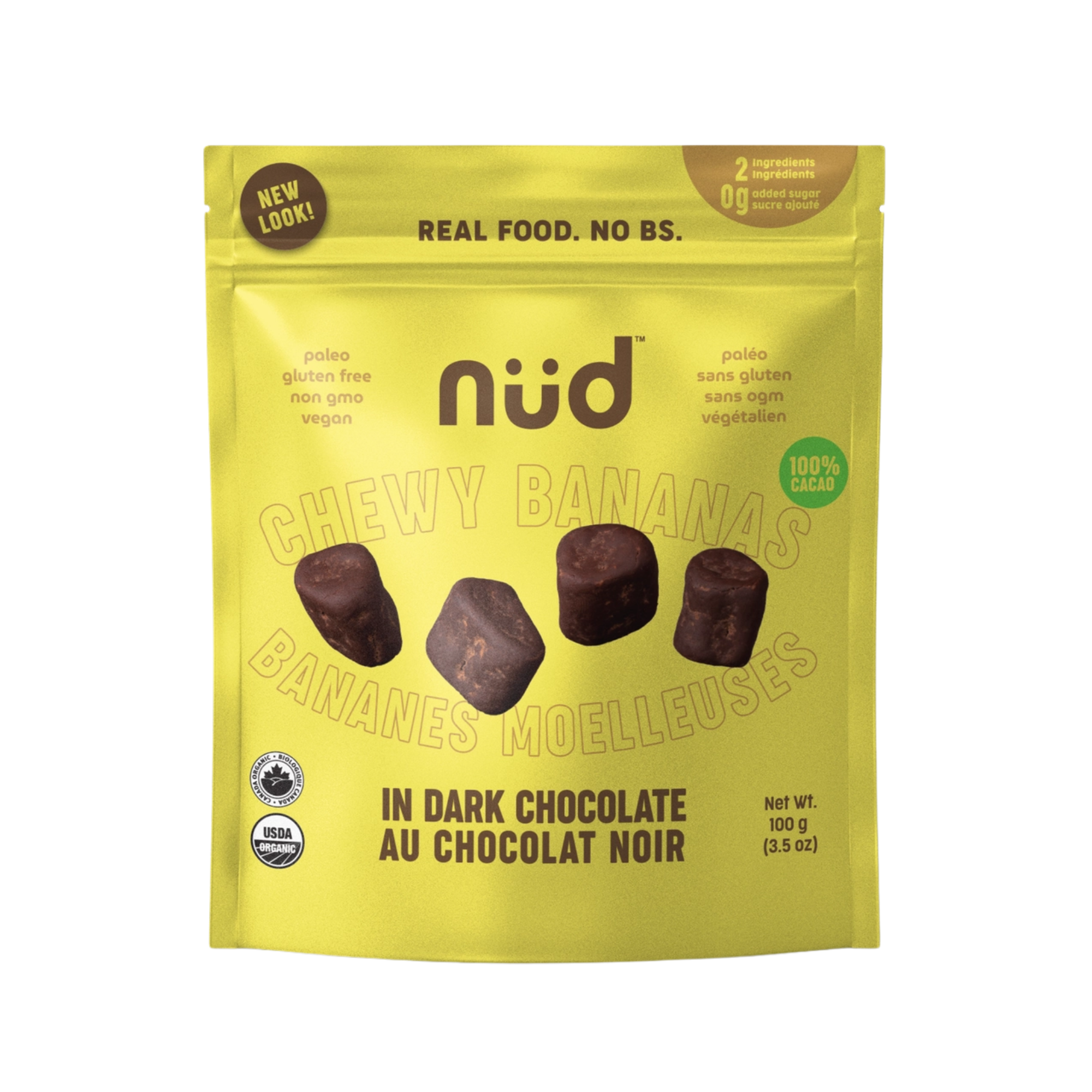 Bouchées de Bananes au Chocolat Noir