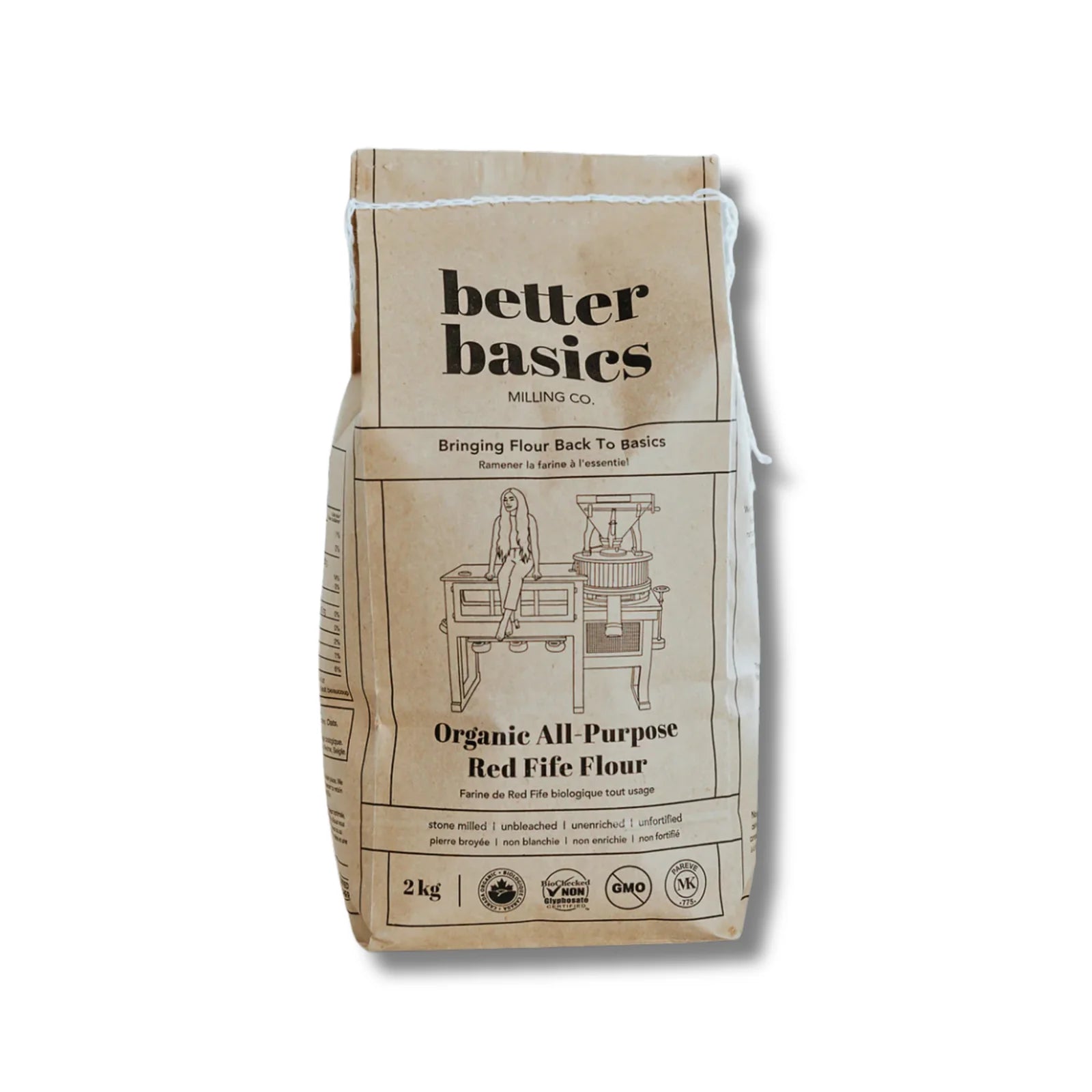 Organic All-Purpose Red Fife Flour by Nutterie