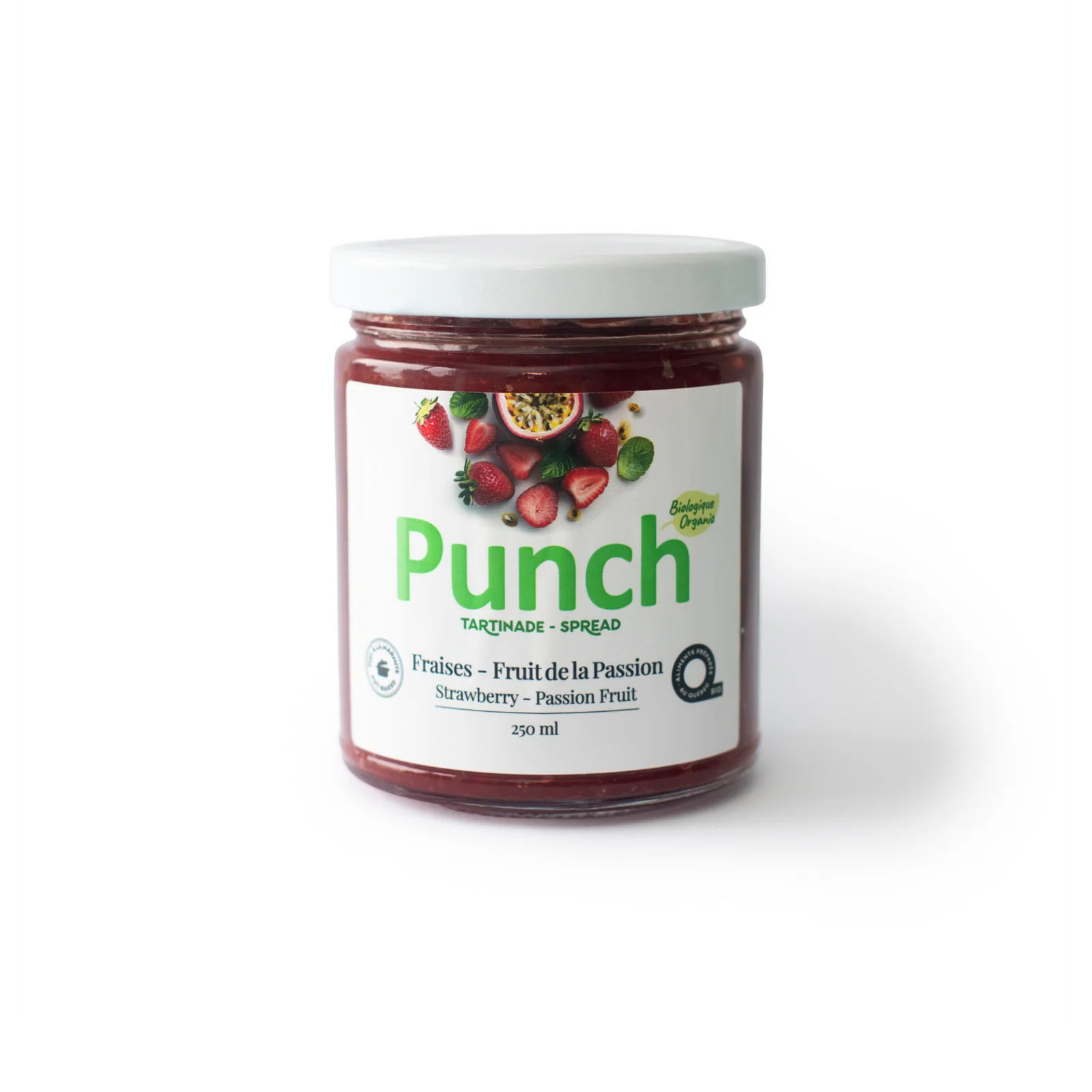 Organic Strawberry & Passion Fruit Spread by Nutterie