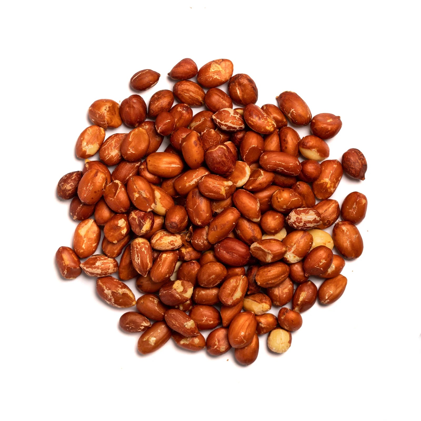 Roasted red skin peanuts (unsalted) by Nutterie