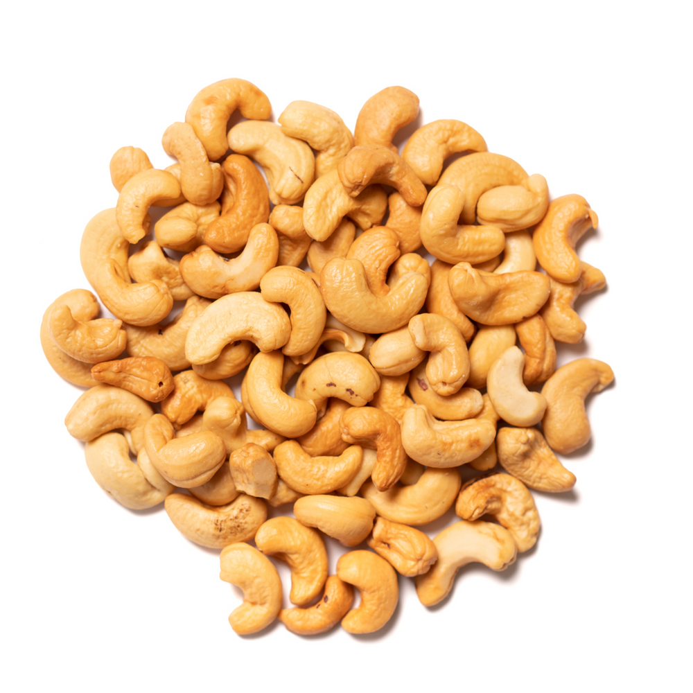 Roasted cashews (unsalted)