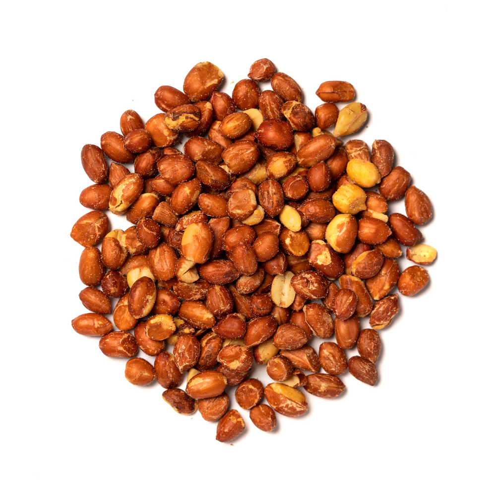 
            
                Load image into Gallery viewer, Roasted red skin peanuts (salted)
            
        