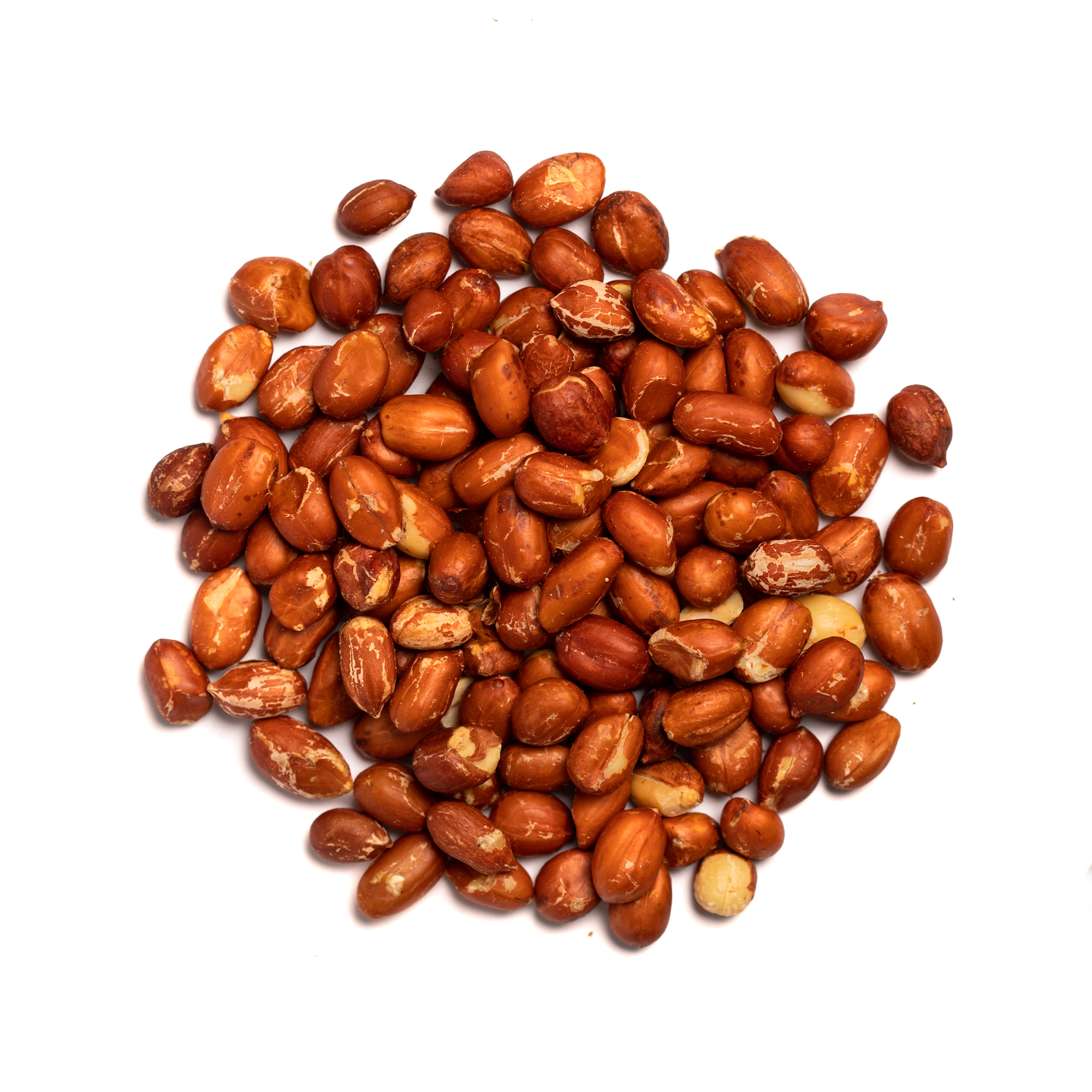 Roasted red skin peanuts (unsalted)